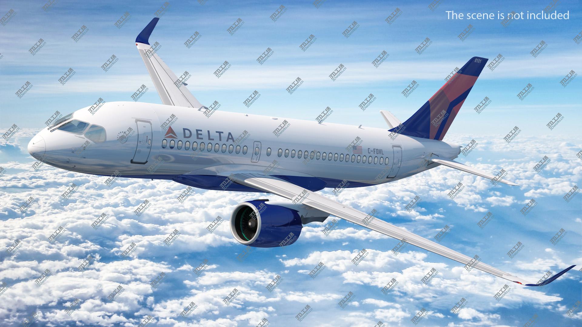 images/goods_img/202104093/Airbus A220 100 Delta Simple Interior model/5.jpg